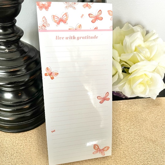 NWT Colorful Polka Dot Gratitude Notebook/Journal Notepad Stationery Bundle - Picture 5 of 8